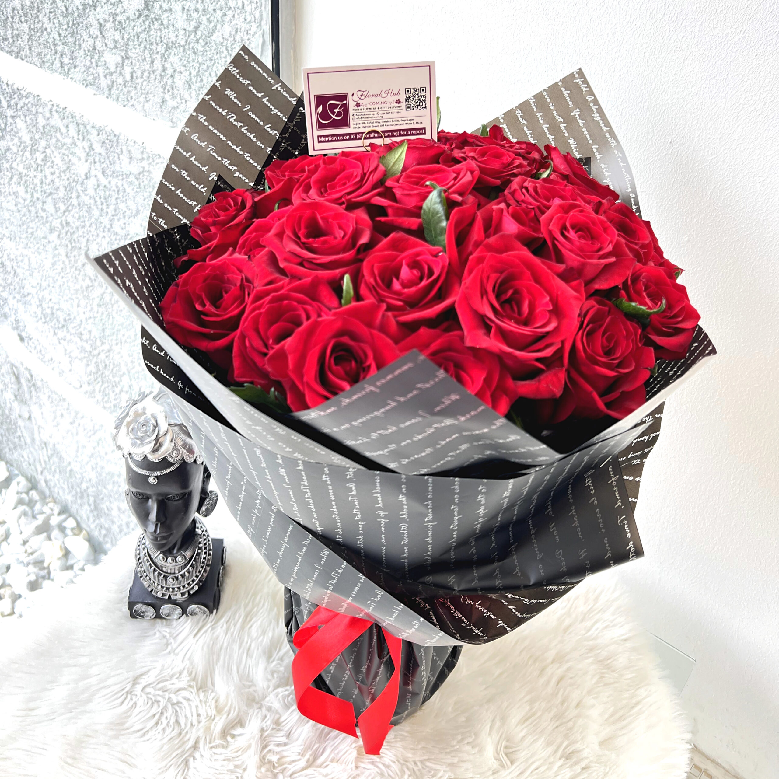 Allure Bouquet - Bouquet of red roses