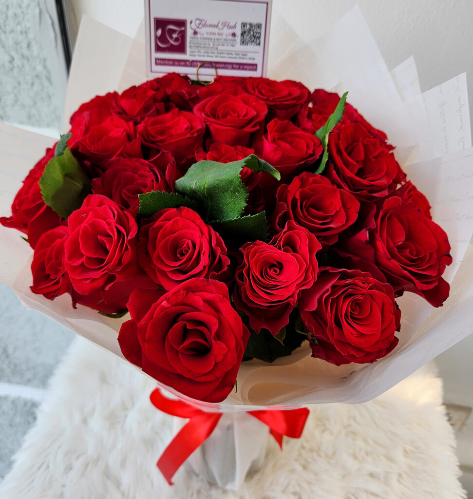 VIP Allure Bouquet of Red Roses Floral Hub Buy flowers online in